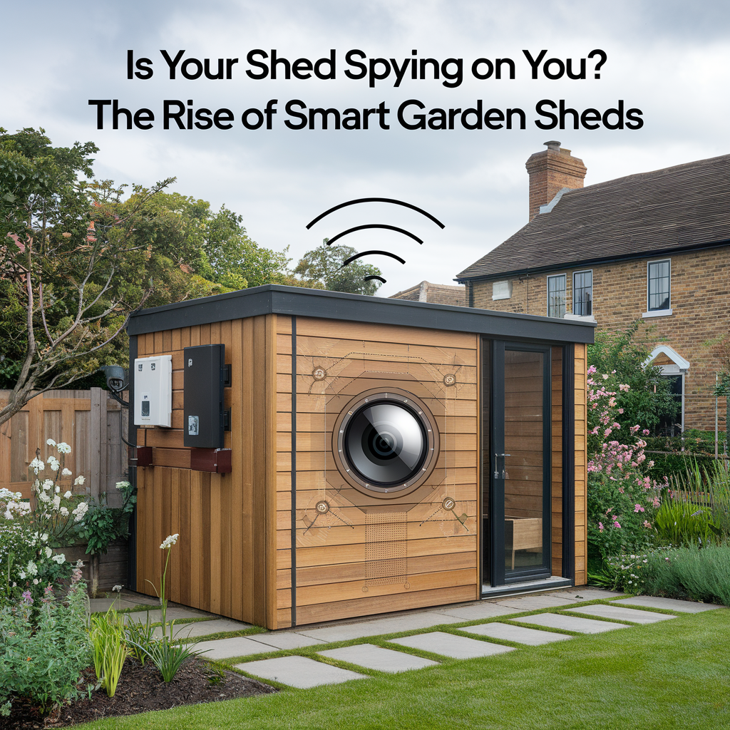 Is your shed spying on you? The rise of smart garden sheds