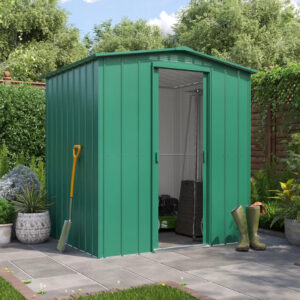 Globel Apex Metal Shed