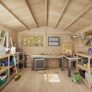 BillyOh Clubman Heavy Duty Shed Log Cabin